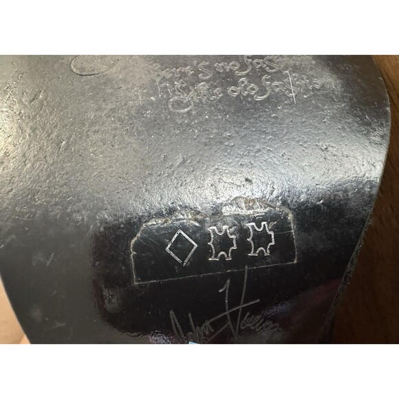 JOHN FLUEVOG Vermeer Baroque Black Buckle Ankle Boots Victorian Granny Size 8 - Picture 13 of 14